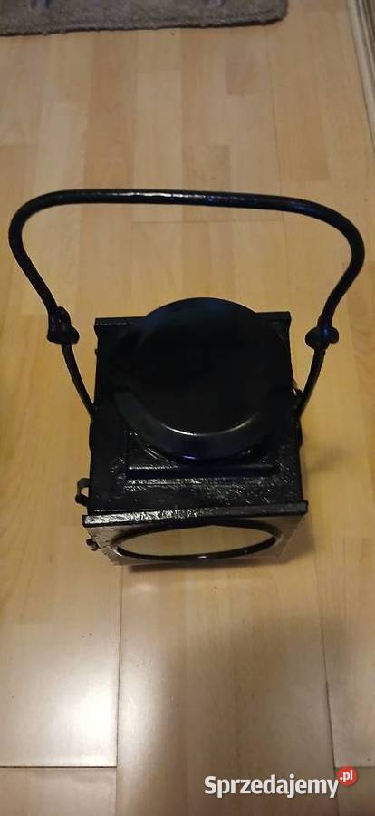 Stara lampa kolejowa sygnalizacyjna Kraków