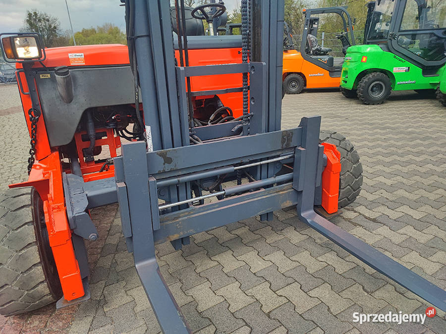 Moffett M5 203 wózek widłowy podwieszany 2 tony diesel małopolskie Kęty sprzedam