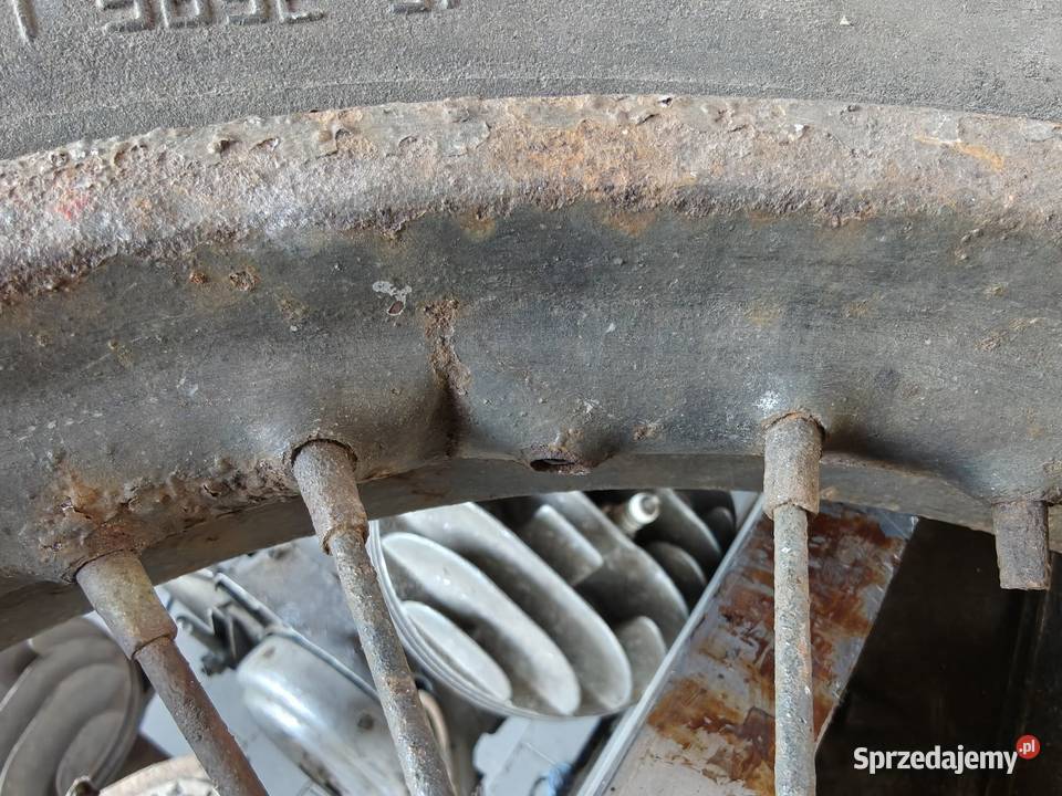 BMW DKW Zundap M72 Awo koło tyl