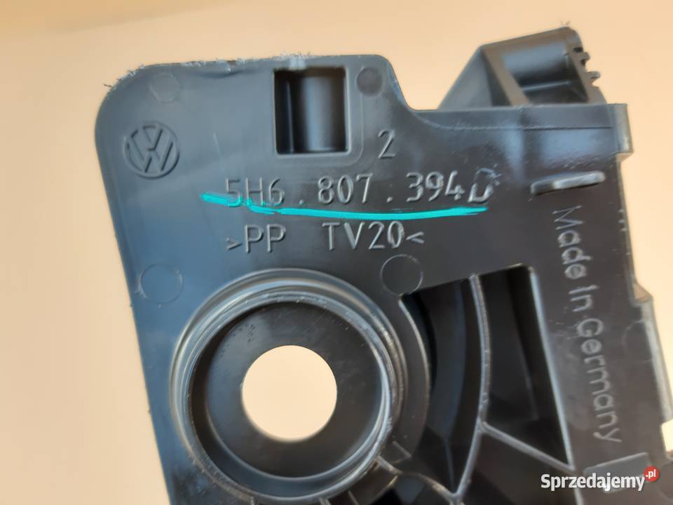 VW GOLF VIII ŚŁIZG ZDERZAKA PRAWY TYŁ 5H6807394 lubuskie Trzciel