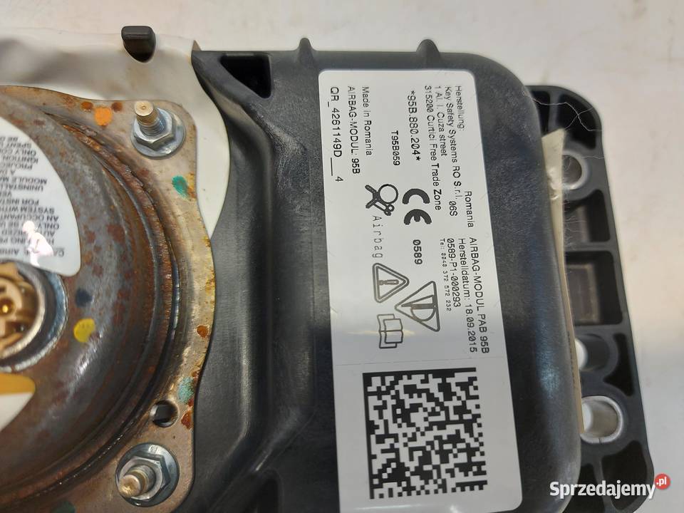 PORSCHE MACAN S 95B Poduszka powietrzna Airbag dolnośląskie sprzedam