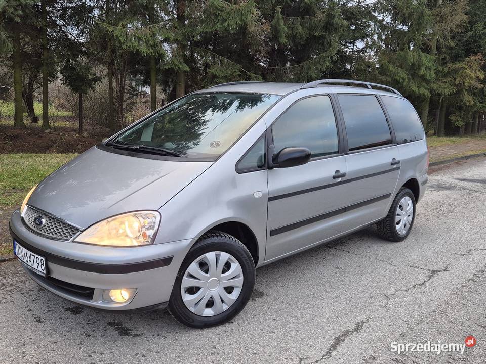 FORD GALAXY LIFT 19 TDI ZAREJESTROWANY KLIMA welurowa tapicerka Końskie sprzedam