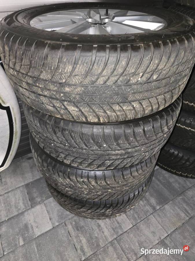 Koła Audi Skoda Seat 5x100 205x60R16 zimowe podkarpackie Nowa Sarzyna