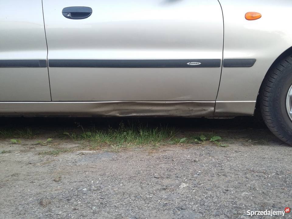 Daewoo Lanos 14 8V 2004r Klimatyzacja przebieg Łódź