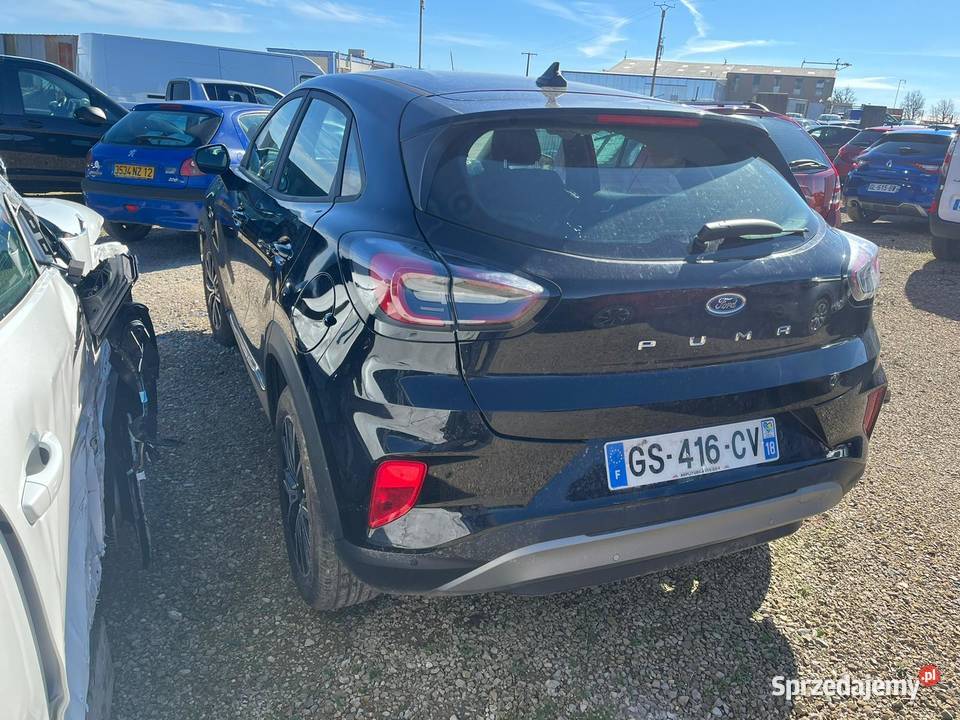 FORD Puma 10i Flexifuel E85 125 hybride GS416 uszkodzony śląskie Katowice sprzedam