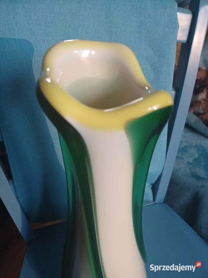 Wazon z oplotem Ząbkowice Porcelana i szkło Porcelana i szkło łódzkie Łódź