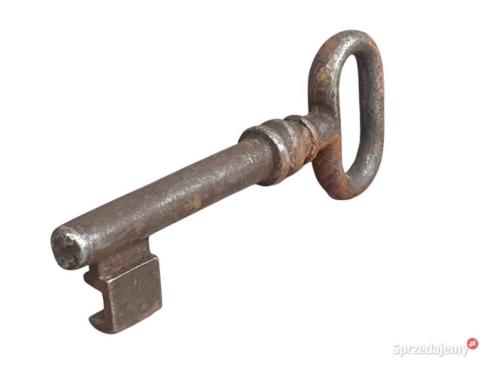 Stary metalowy klucz XVIIIXIX w ręcznie kuty Cieszyn