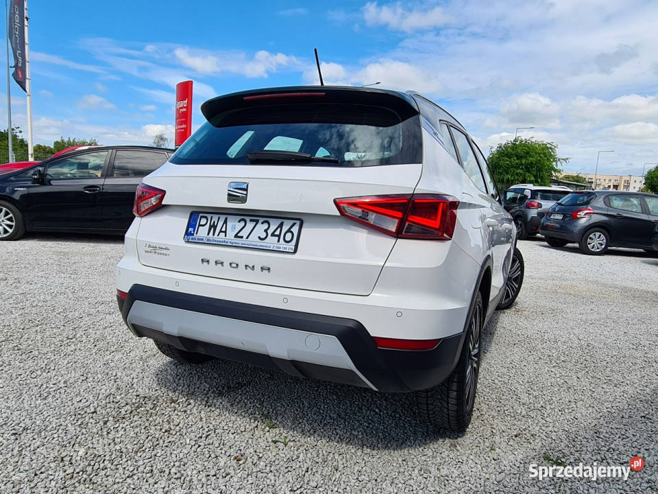 Seat Arona Automat Navi FullLed PDC Klimatronik tempomat Wągrowiec