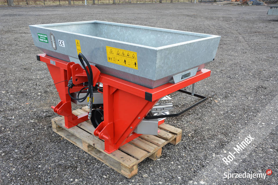 Rozsiewacz do nawozów 2 talerzowy Grassrol nieuszkodzony Kutno