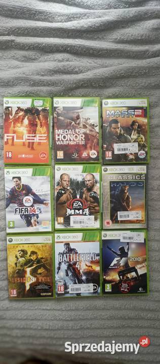 Xbox gry zestaw fajne Kraków