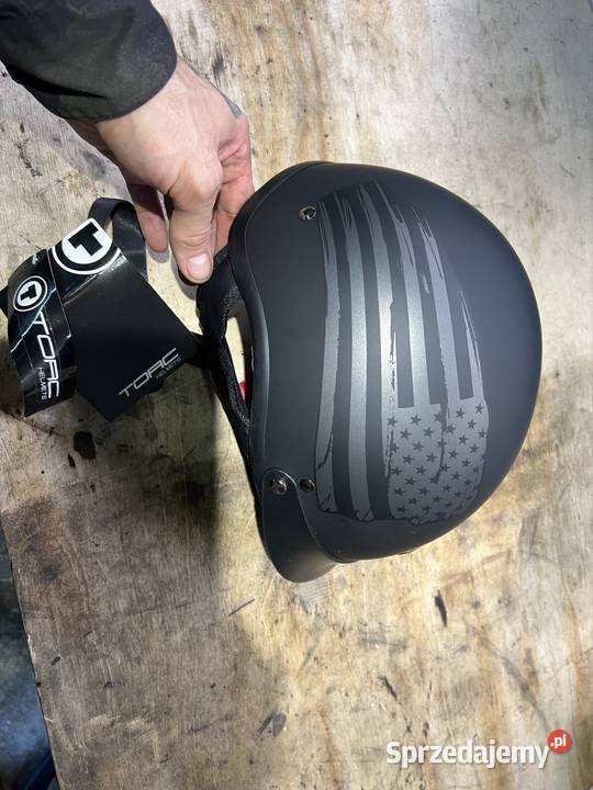 Kask motocyklowy Torc oryginalny orzeszek
