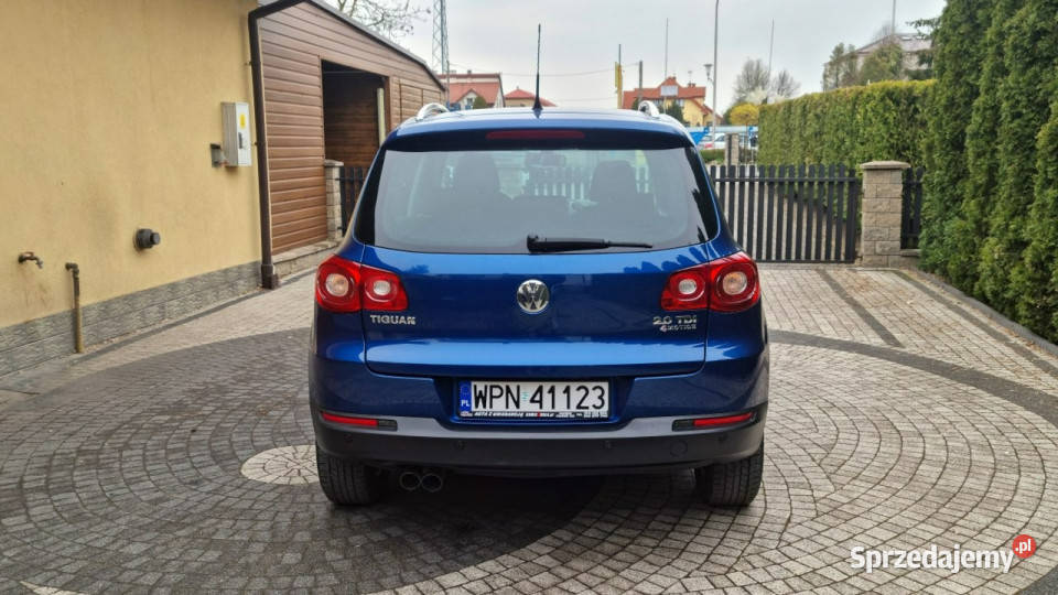 Volkswagen Tiguan 4Motion 20TDI DSG Xenon możliwa zamiana mazowieckie Płońsk