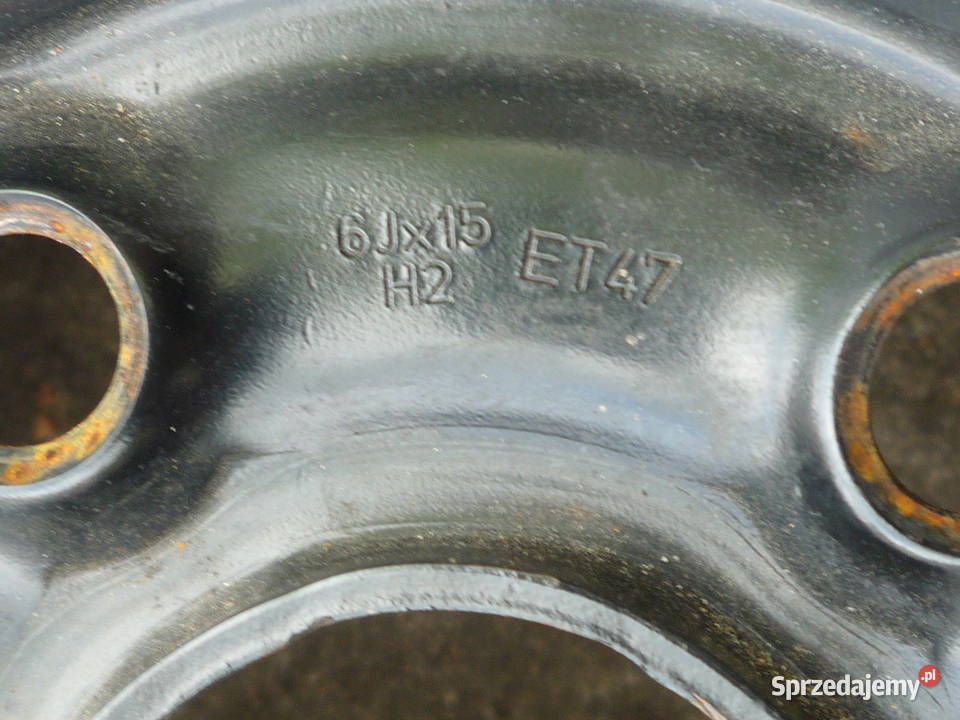 Sprzedam felgi stalowe do VwAudiSkoda 6Jx15 ET Koluszki sprzedam