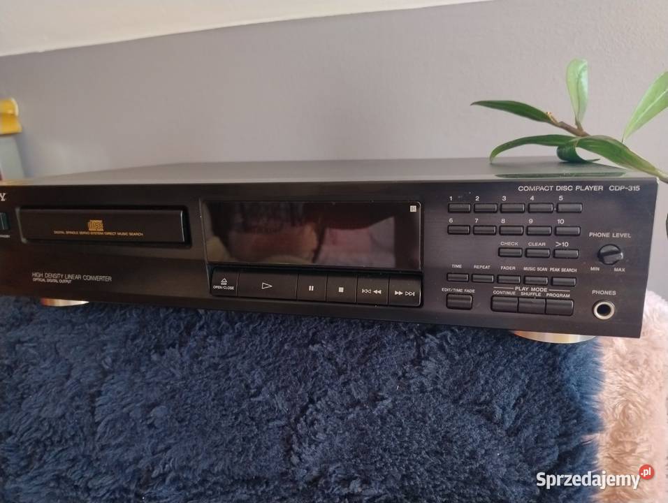 Odtwarzacz CD sony cdp 315 Trzebuska