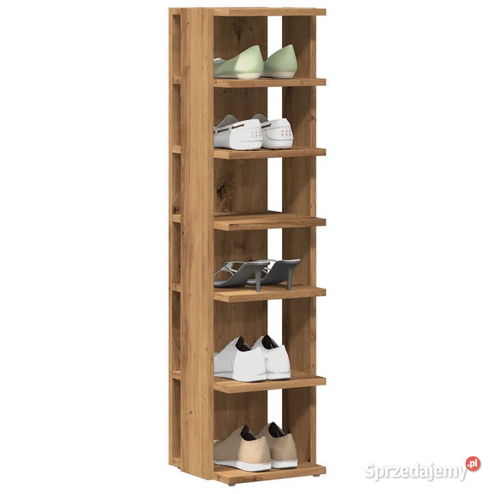 Szafka na buty dąb artisan 28x27x102 WM856666 Na buty Warszawa