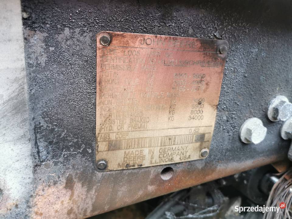 John Deere 6130 R Auto Power 2017r Części Wilkowo sprzedam