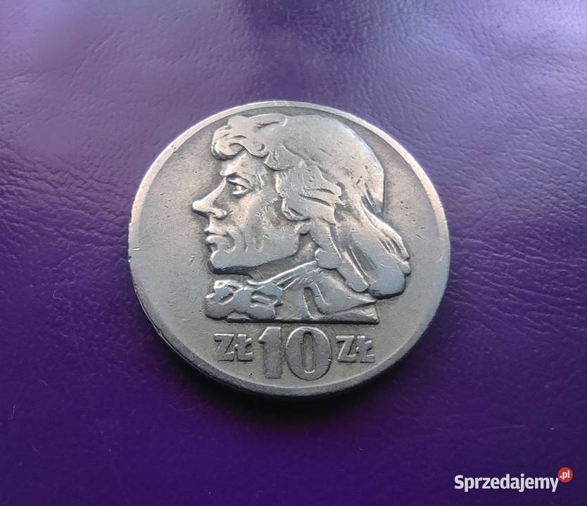 Moneta PRLu 10 ZŁOTYCH 1959 KOŚCIUSZKO Rzadkość Pruszków