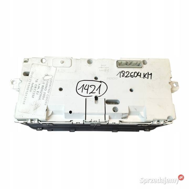 LICZNIK ZEGARY Daihatsu Cuore VI 10 12V Benzyna