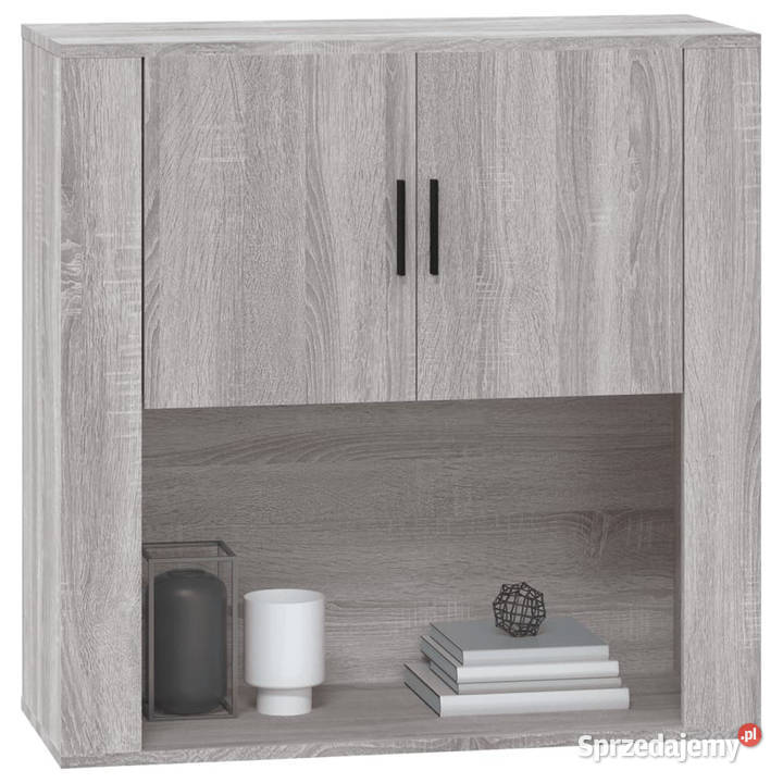 Szafka ścienna szary dąb sonoma 80x33x80 mazowieckie Warszawa