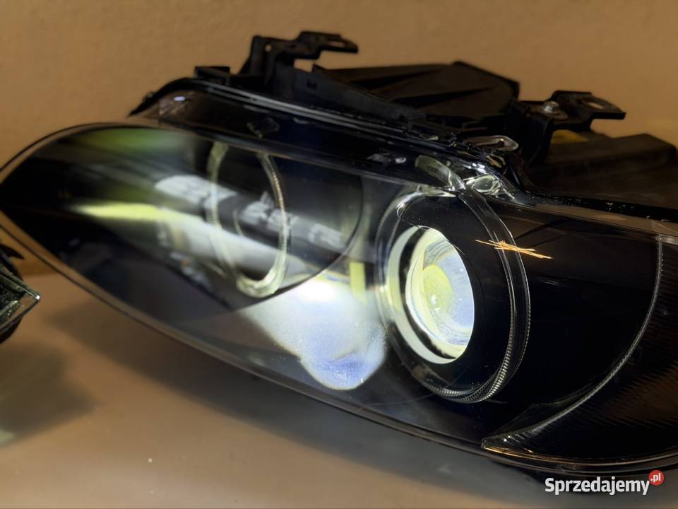 BMW E92 Lampy BiLED Full Black NOWE KLOSZE Bytom