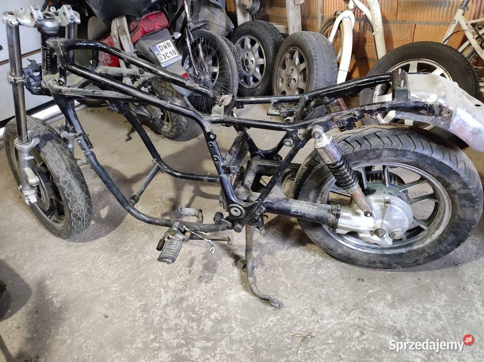 Rama z kolami honda magna vf 750 dolnośląskie Tyniec nad Ślęzą
