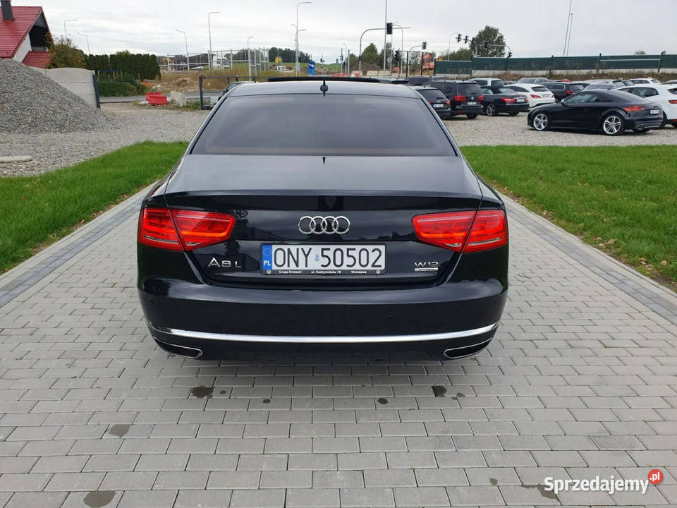 Audi A8 W12 63 500 Full Raty Zamiana D4 2010 Strobice