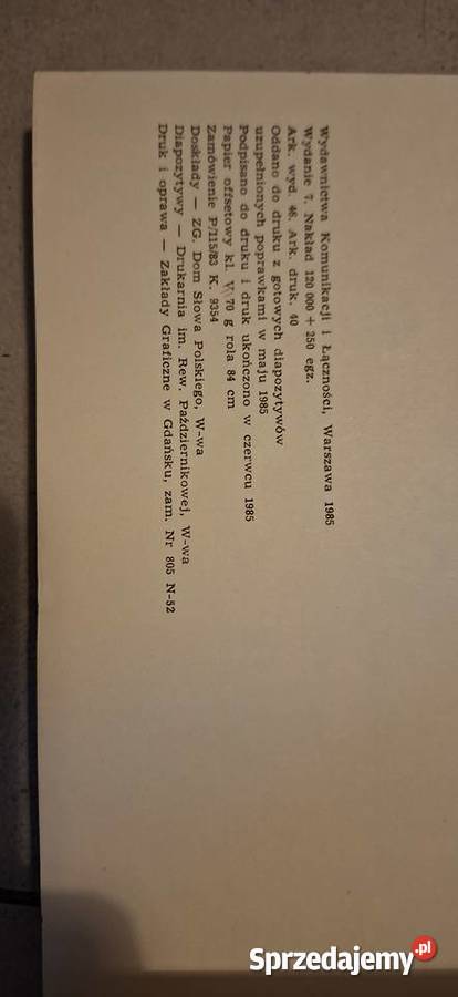 Instrukcja napraw FSO 125p WKiŁ 1985 Oryginał Gniezno
