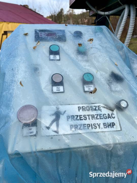 Trak taśmowy poziomy do cięcia drewna Dobrzyca