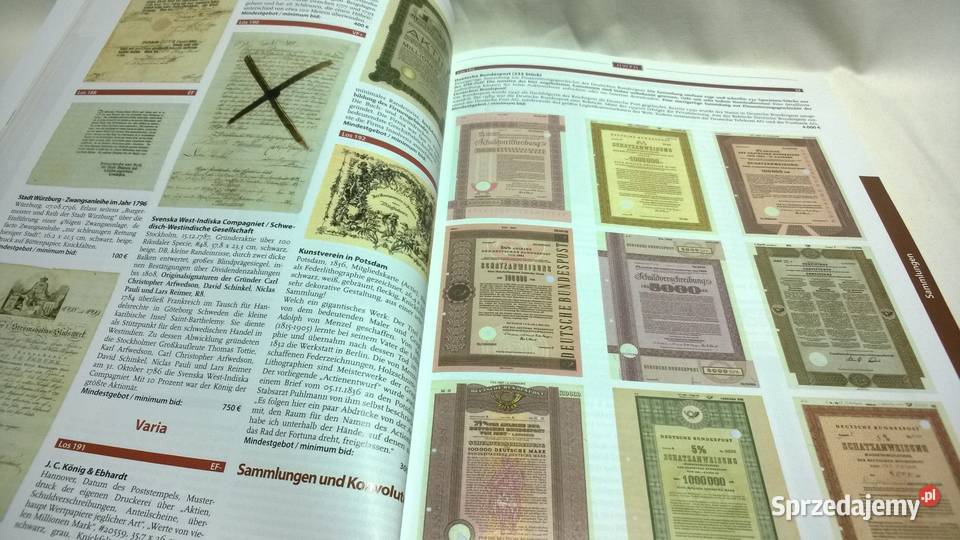 katalog aukcyjny papierów wartościowych 54 Numizmatyka