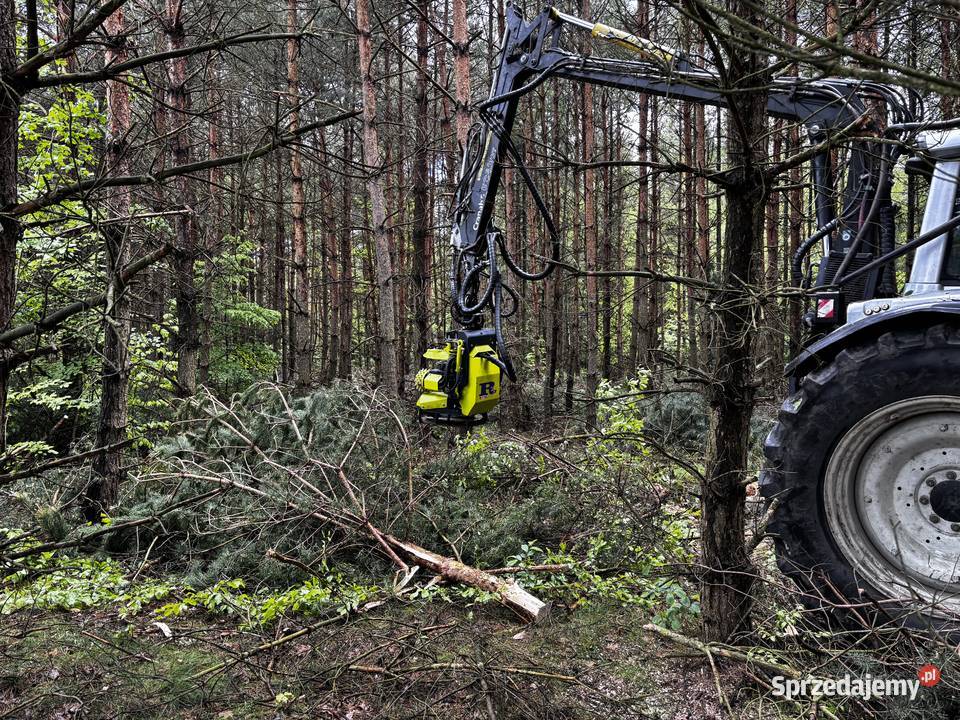 NOWA Głowica do ścinki drzew R3 na koparkę Rolnictwo Śniadówka
