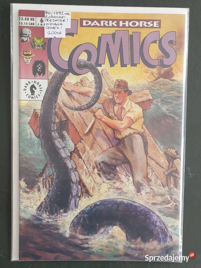 Dark Horse Comics zestaw 6 komiksów USA 19921994 pomorskie Gdynia sprzedam