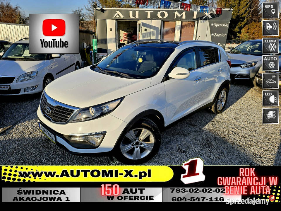 Kia Sportage 17 D Bogate wyposażenie Zadbana wspomaganie kierownicy dolnośląskie Świdnica