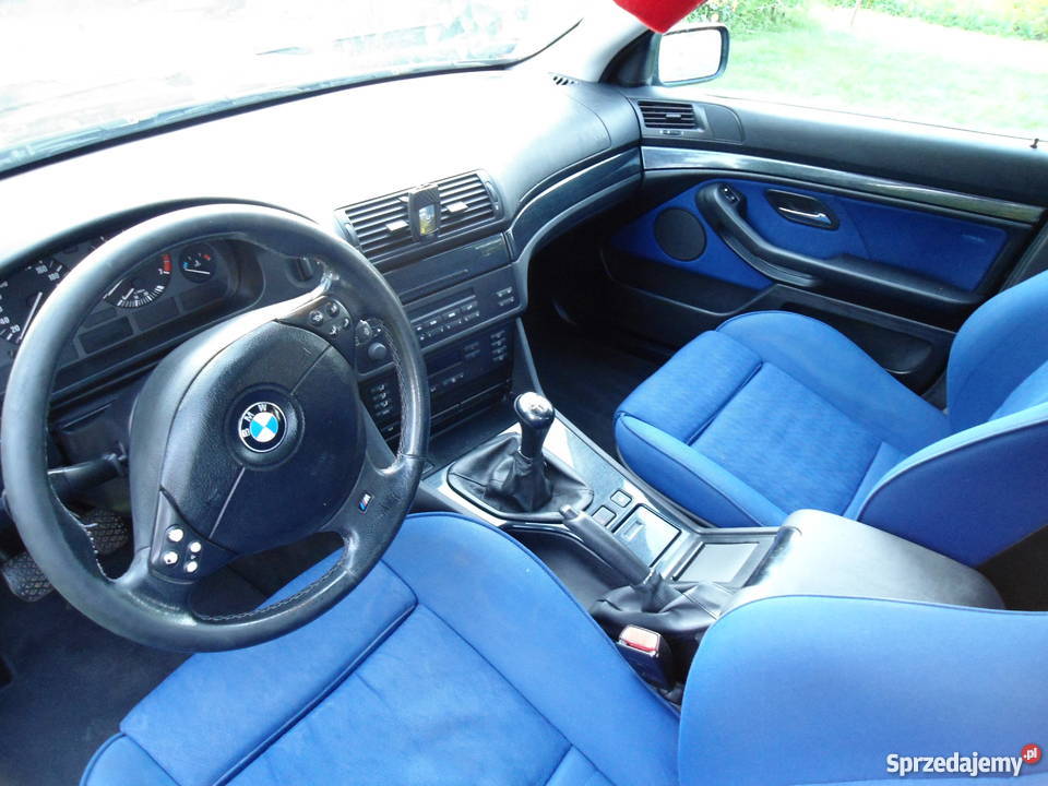 bmw e39 Niebieski środek Ful Łuków sprzedam
