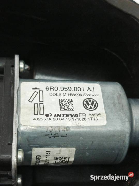 MECHANIZM SZYBY LEWY PRZÓD 6J4837401AB Motoryzacja