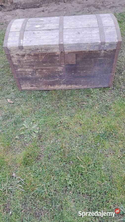 Stara skrzynia kufer Jasło