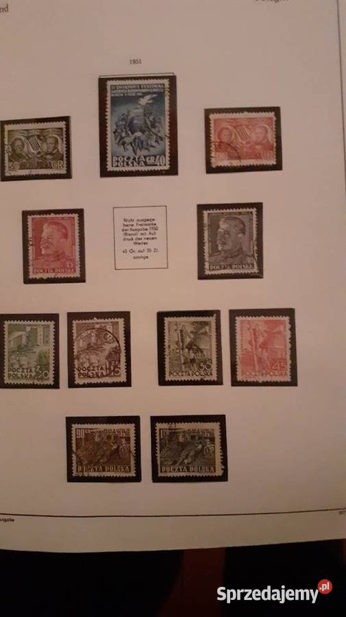 Znaczki Poczty polskiej śląskie Ciasna