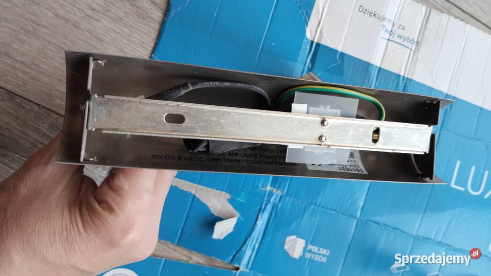 kinkiet lampa podwójna Poznań sprzedam