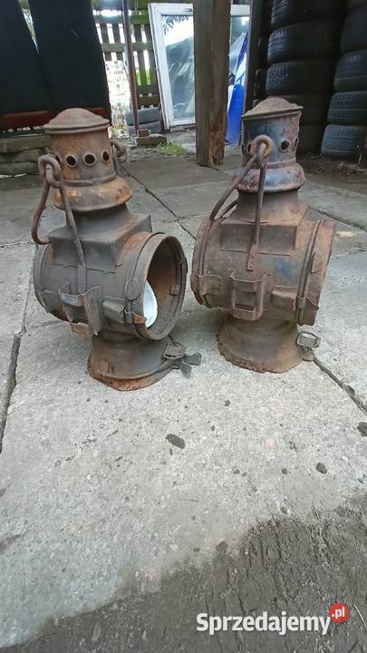 Stara lampa naftowa kolejowa Pozostałe