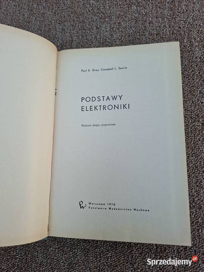Podstawy elektroniki 1976 PWN Koluszki