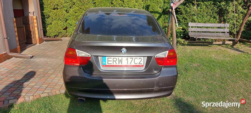 Sprzedam Bmw e90 318i Benzyna Gaz uszkodzony Samochody osobowe Rawa Mazowiecka