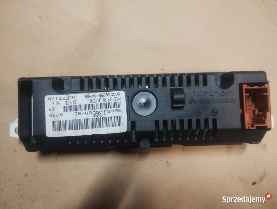 Wyświetlacz radia peugeot 207 Wyposażenie elektryczne Płońsk