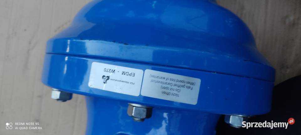 Elastyczny zawór zwrotny blokujący DN150 PN1016 Nowy Tomyśl