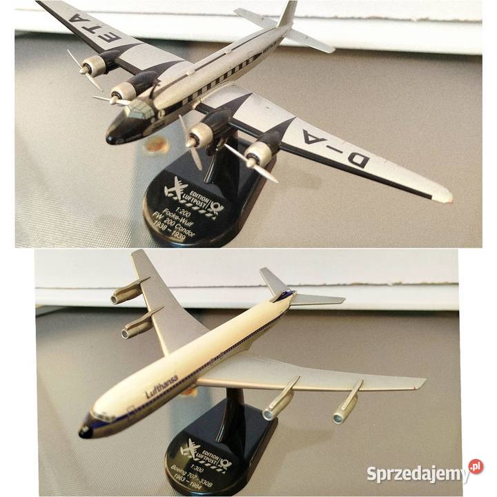 Modele samolotów Luftpost Lufthansa Wrocław sprzedam