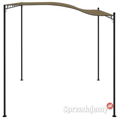 vidaXL Zadaszenie 3 x 24 m kolor taupe 180