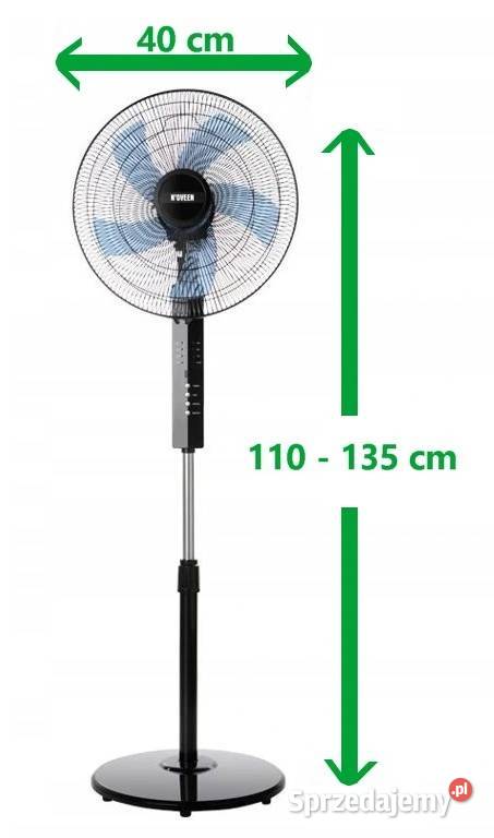 WENTYLATOR PRZENOŚNY PODŁOGOWY STOJĄCY NOVEEN Skawina