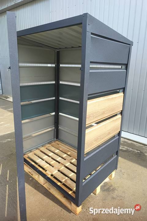 Wiata gospodarcza śmietnikowa 120x80x170 Zawoja