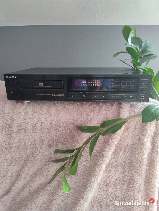 Odtwarzacz CD Sony cdp 590 podkarpackie Trzebuska
