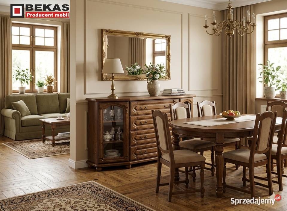 Komoda 3SFloT Teak 2350 Bekas producent Mebli