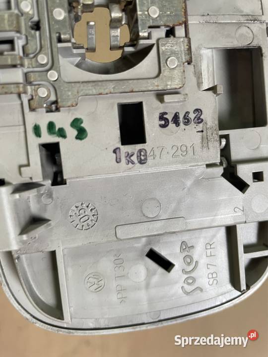 1K047291 lampka podsufitki vw passat b6 b7 Szczecin sprzedam