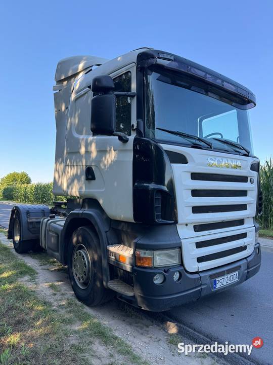 Scania Model R 420 manual retarder hydraulika wielkopolskie Wilczyna